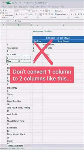 Split One Column into Two in Excel Instantly 🔥 | Dynamic Array