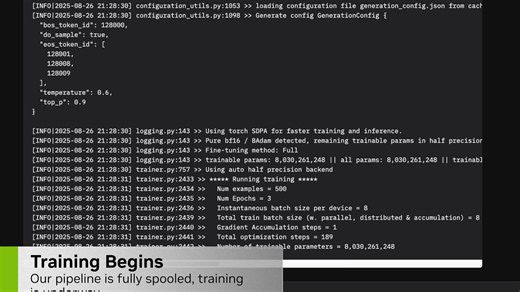 【中文字幕】微调8B参数模型本地演示与NVIDIA DGX Spark