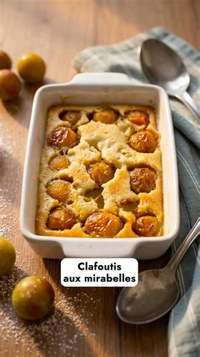 Clafoutis aux mirabelles