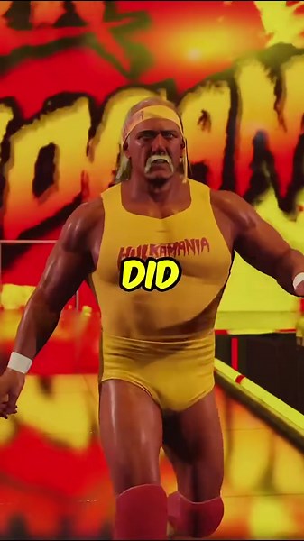 Did you know you could sabotage Hulk Hogan's entrance in WWE 2K24? #videogames #wwe #smackdownvsraw