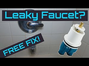 Delta Bathroom Faucet Cartridge Replacement FOR FREE, Fast & EASY FIX DRIPPING SHOWER AND BATHTUBS