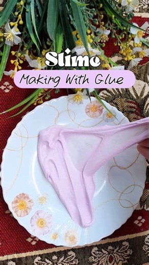 27K views · 178 reactions | Slime Making With Glue || How To Make Slime At Home  #2025viralvideo #asmr #glue #shortfeed | Nur Art & Craft Gallery | Facebook