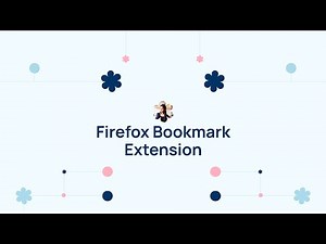 Firefox Bookmark Extension with JavaScript