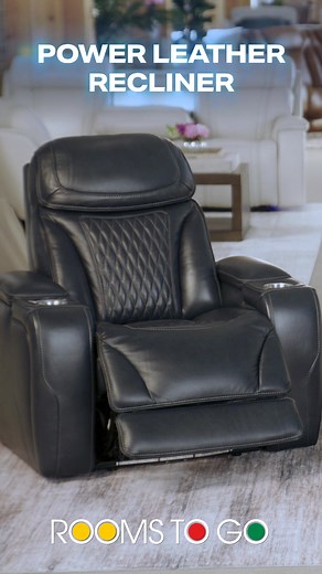 Kick back, sink in, and let the Recliner To Go take your relaxation to the next-level 🤯 | Rooms To Go