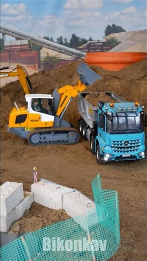 🇩🇪 Carson 634 crawler loader remotecontrol #rchobby #constructionsite 🚧