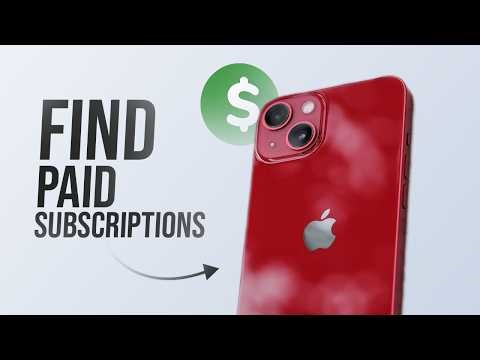 How to Find Paid Subscriptions on iPhone (tutorial)