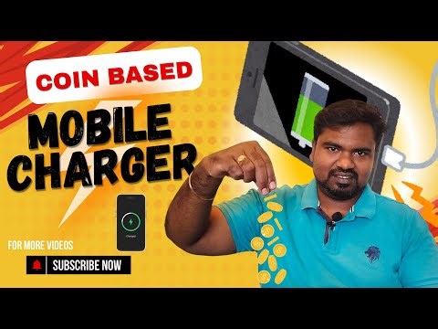 coin based mobile charger project