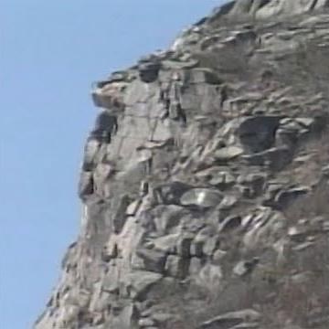 From The Archives: Report from site of Old Man of the Mountain's collapse