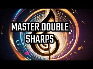 🎵 Understanding Double Sharps 𝄪 in Music Theory 🎼✨🎹