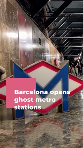 🚇 | More spots to visit Barcelona ghost metro stations to be made available TMB does not rule out opening Gaudí station beyond centenary celebration events More: https://www.catalannews.com/life-style/item/more-spots-to-visit-barcelona-ghost-metro-stations-to-be-made-available | Catalan News