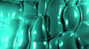 Teal abstract 3d render background Free Stock Video Footage