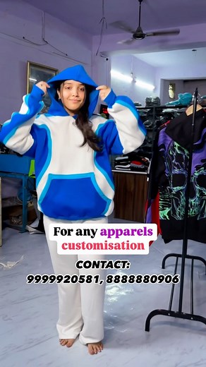 CUSTOM CLOTHING MANUFACTURER 🏭 on Instagram: "Elevate your style with our custom clothing options! Whether you’re looking for personalized hoodies, t-shirts, shirts, sweatshirts, or more, we’ve got you covered. Express your unique personality and make a statement with our high-quality, customizable apparel. For any apparels customisation. Contact - 9999920581,8888880906 #CustomClothing #PersonalizedFashion #CustomApparel #UniqueStyle #FashionDesign #BespokeClothing #CustomHoodies #CustomTShirts