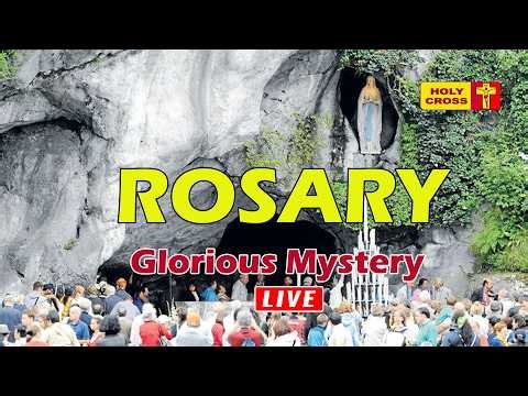 🔴 LIVE -01-04-2026 @ Holy Rosary from Lourdes Grotto | Glorious Mystery | Holy Cross Tv