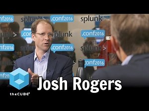 Josh Rogers, Syncsort | Splunk .conf2016
