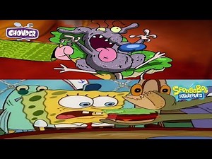 Chowder and Spongebob: The Customers have a Dead Rat and No Pickles in there Sandwich