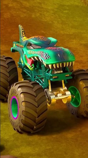 🌋⚠️ Os Monster Trucks conseguem escapar da lava?! | Hot Wheels