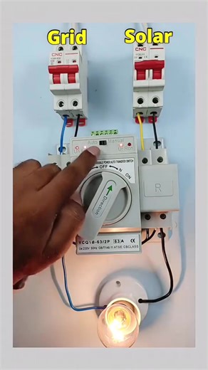 Single Phase ATS #fblifestyle | Electrical Engineering World