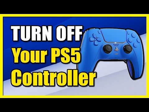 How to TURN OFF PS5 Controller (3 Methods)