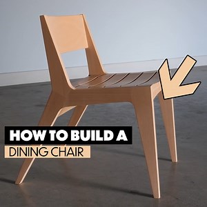 How To Build A Dining Chair | Foureyes