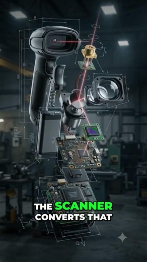 How Barcode Scanners Actually Read Everything #Engineering #Technology #Science #Physics