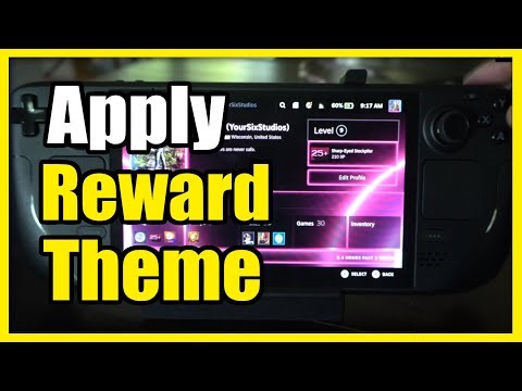How to Apply the Steam Deck rewards Theme to Profile (Fast Tutorial)