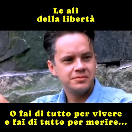 "Alla fine la scelta è molto semplice..." Tim Robbins & Morgan Freeman Il 10 febbraio 1995 usciva nelle sale italiane: Le ali della libertà Uscita americana: 23 settembre 1994 Regia di Frank Darabont (Montbéliard, 28 gennaio 1959) | Lo Scrigno del Cinema