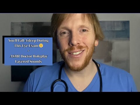 You’ll Fall Asleep During This Eye Exam 😌 | ASMR Doctor Appointment Roleplay with Layered Sounds