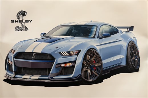 Cartoon GT500 - Etsy buy