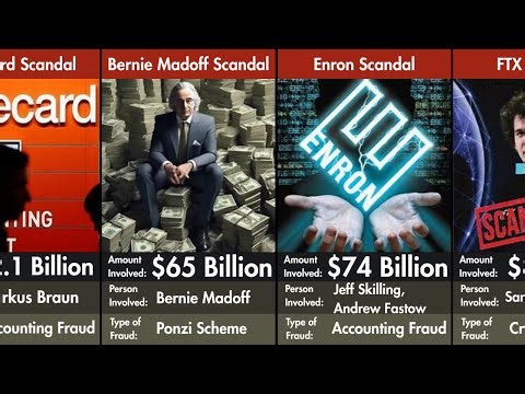 Billion-Dollar Scams That Fooled the World | The 30 Most Shocking Financial Frauds in History