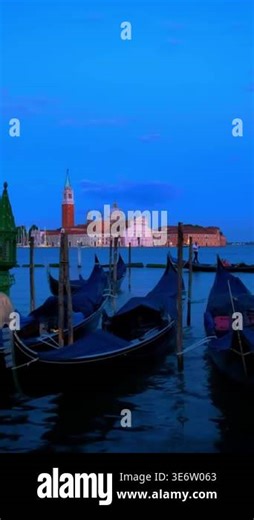 Aerial drone view of Venice Italy historic canals, architecture, bridges, and scenic cityscape Stock Video Footage - Alamy