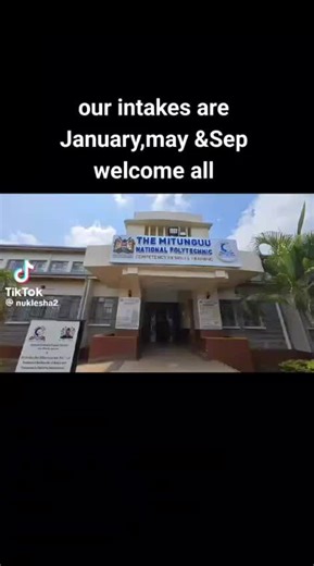 welcome at mitunguu National Polytechnic