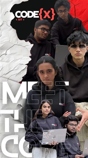 CodeX SIT on Instagram: "Meet the minds behind CodeX💻 our core team leading innovation, creativity, and collaboration this year! #coder #codex #programming #codingcommunity #reels #collegelife #coding #programmer #engineering #trend #trending #viral #viralvideos #explore #newpost #india #insta #instagram #instagood #coding #codeXteam #meettheteam #viralreels #trendingnow #coreteam2025 #college #collegeclub #edits #friends #team #fashion"