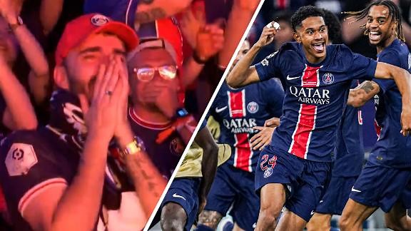 Tears flow in Paris as PSG win the Champions League