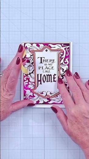 Glimmer Hot Foil Cardmaking with the Wonder of Oz Frame & Tag Set 💚