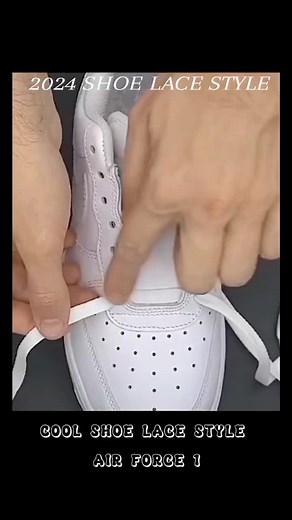 2024 Shoe Lace Style: Trendy Ways to Tie Air Force 1 Laces