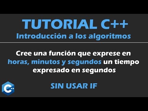 Introducción a los algoritmos: Como expresar segundos en horas, minutos y segundos en C++