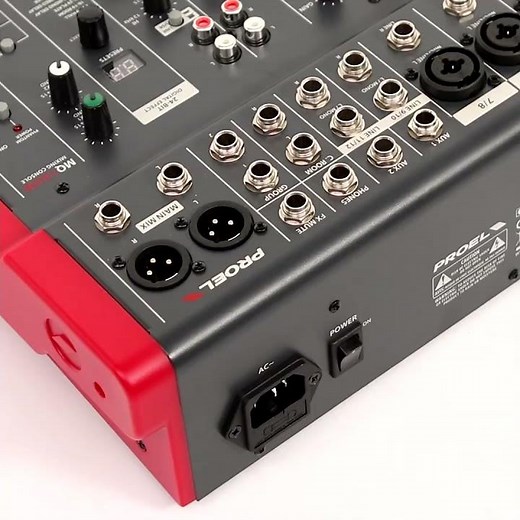 Compact 12-channel mixer with FX and USB - MQ12USB