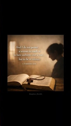 1 Timothy 2:12