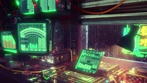 PC Hacker Workstation Live Wallpaper Free