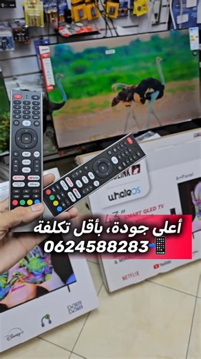 154 reactions · 10 comments |  Echolink QLED أعلى جودة، بأقل تكلفة  ✅ وضوح خيالي بتقنية QLED ✅ أداء قوي وسعر لا يُنافس  للطلب: 0624588283  Electrochouaib.com  توصيل سريع لجميع المدن المغربية  #ElectroChouaib #Echolink #QLED #تلفاز #عروض_المغرب #جودة_مضمونة #تخفيضات | Electro Chouaib | Facebook