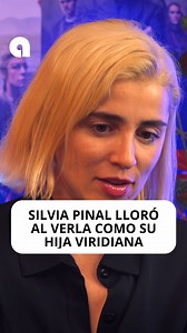 Momento emotivo de #cassandrasancheznavarro con #silviapinalen la #serie de Silvia Pinal, frente a ti. #aura #auraseries | AuraSeries