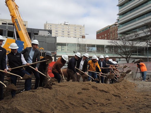 Community celebrates start of construction for 515 Walnut Tower - Business Record