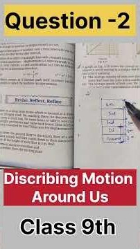 Class 9 Science | Distance & Displacement Question | Chapter 4 Motion Around Us | CBSE 2026-27