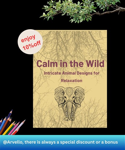 Animal Coloring Book for Adults and Children | Intricate Wild Animals | Mindfulness Art Book | PDF Printable Coloring Book - Etsy