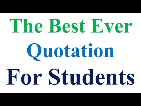 The Best Ever Quotation For Learners.