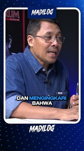 AHMAD KHOZINUDIN: KALAU SKENARIO ITU ADA YANG MENG-ENDORSE, MEREKA BERKHIANAT PADA RAKYAT