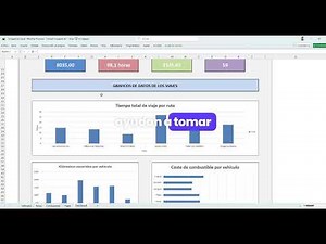 Control de Transporte: Gestión de Flota, Rutas y Gastos en Excel.