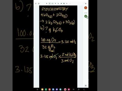 CHEMISTRY: (ACTUAL LESSON) STOICHIOMETRY PROBLEMS || Jane Maciejewski