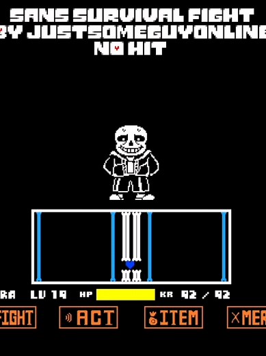 Undertale Sans Survival Fight No Hit Explained