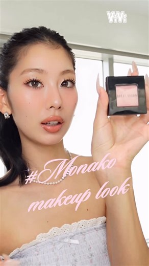 ViVi on Instagram: "Itガール・Monakoフェイスの作り方🩷🫧 垢抜けるこだわりをたくさん詰めた メイクポイントを教えてくれているので ぜひチェックしてみてね！ #vivi #Monako #メイク動画 #メイク紹介"